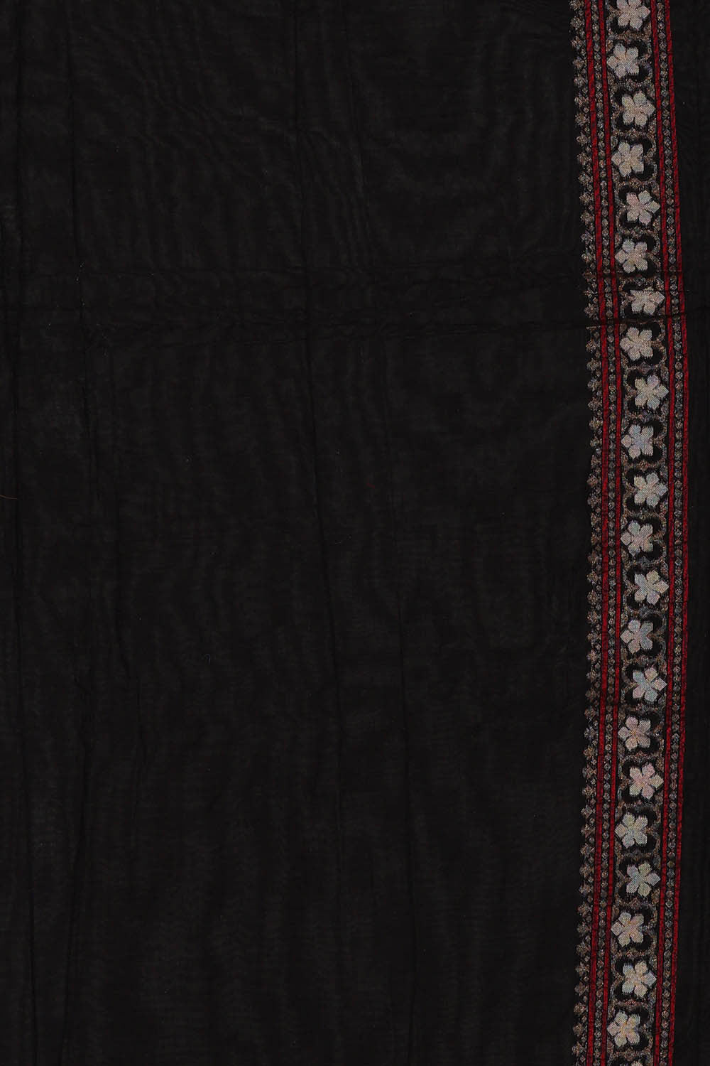 Image of Banarasi Cotton Black Saree